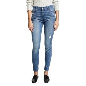 Mother The Stunner Ankle‎ Fray Graffiti Girl Jeans